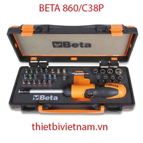 1 REV. RATCHET AND ACCESSORIES BETA MODEL 860/C38P