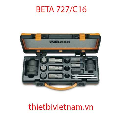 12 IMPACT BITS AND 4 ACCESSOR. BETA MODEL 727/C16