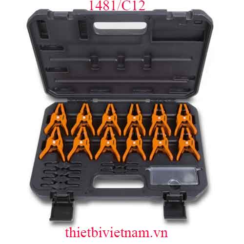 12 PLASTIC HOSE PLIERS IN CASE BETA MODEL 1481/C12