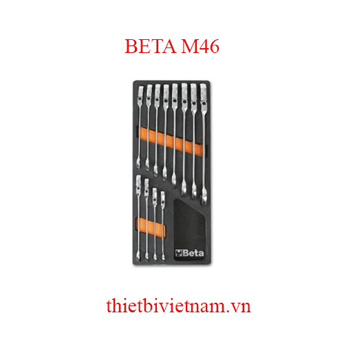12 TOOLS IN SOFT THERMOFORMED BETA MODEL M46