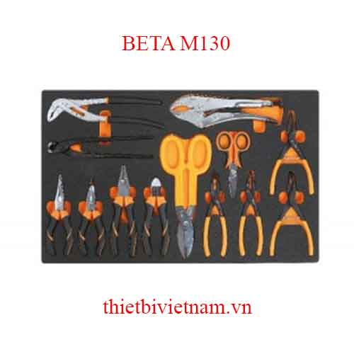 13 TOOLS IN SOFT THERMOFORMED BETA MODEL M130