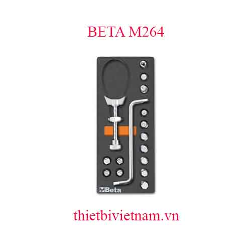 16 TOOLS IN SOFT THERMOFORMED BETA MODEL M264