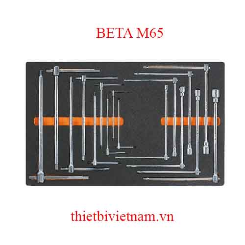 16 TOOLS IN SOFT THERMOFORMED BETA MODEL M65