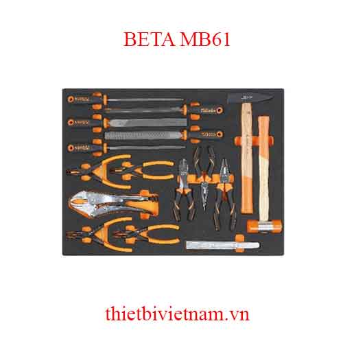16 TOOLS IN SOFT THERMOFORMED BETA MODEL MB61