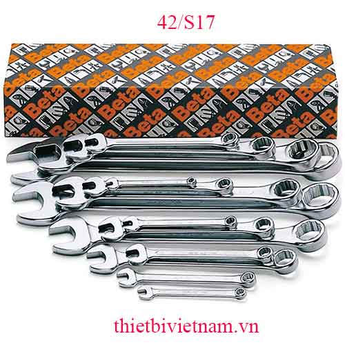 17 COMBINATION WRENCHES IN BOX BETA MODEL 42/S17