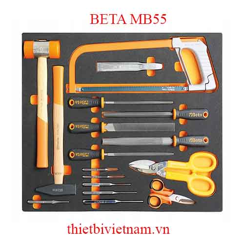 17 TOOLS IN SOFT THERMOFORMED BETA MODEL MB55