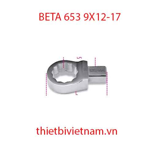 17-RING WRENCHES FOR 669 BETA MODEL 653 9X12-17