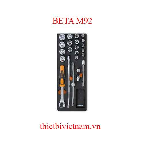 22 TOOLS IN SOFT THERMOFORMED BETA MODEL M92