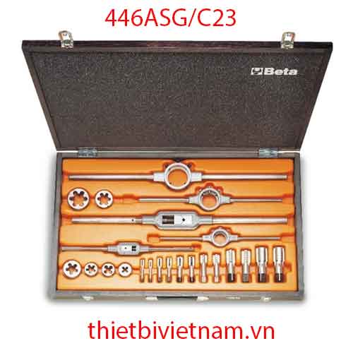 23 PCS GAS IN WOODEN CASE BETA MODEL 446ASG/C23