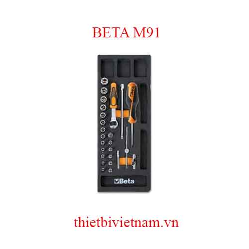 25 TOOLS IN SOFT THERMOFORMED BETA MODEL M91