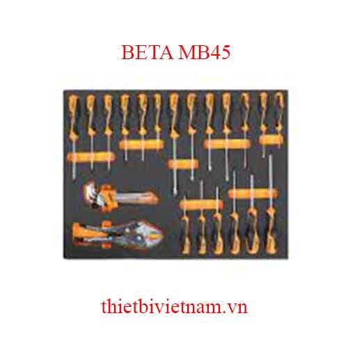 29 TOOLS IN SOFT THERMOFORMED BETA MODEL MB45