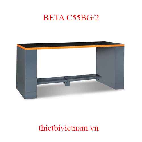 2-M-LONG WORKBENCH, GREY BETA MODEL C55BG/2
