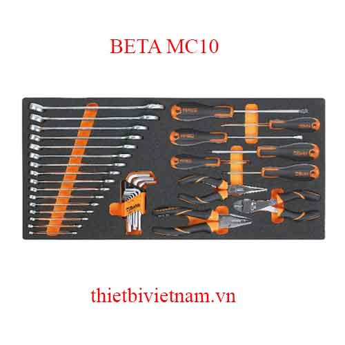 34 TOOLS IN SOFT THERMOFORMED BETA MODEL MC10