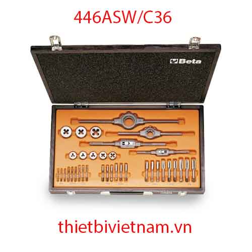 36 PCS WHIT. IN WOODEN CASE BETA MODEL 446ASW/C36