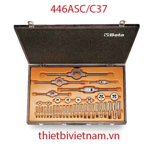 37 PCS UNC IN WOODEN CASE BETA MODEL 446ASC/C37
