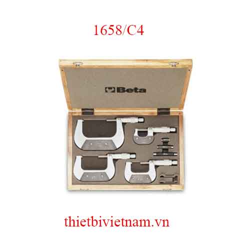 4 MICROMETERS ITEM 1658 BETA MODEL 1658/C4