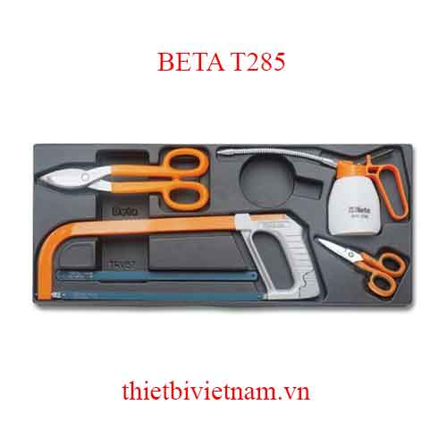 4 TOOLS + 5 BLADES IN THERMOFORMED BETA MODEL T285
