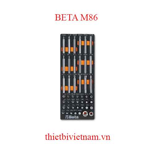46 TOOLS IN SOFT THERMOFORMED BETA MODEL M86