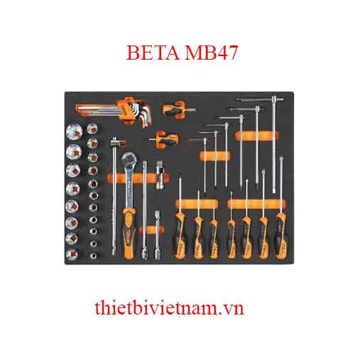 48 TOOLS IN SOFT THERMOFORMED BETA MODEL MB47