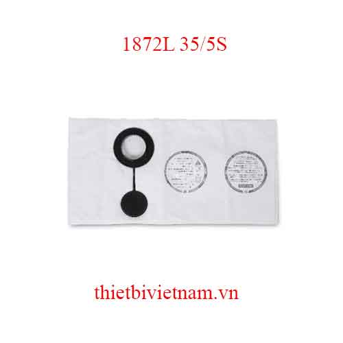 5 DISPOSABLE FABRIC BAGS BETA MODEL 1872L 35/5S