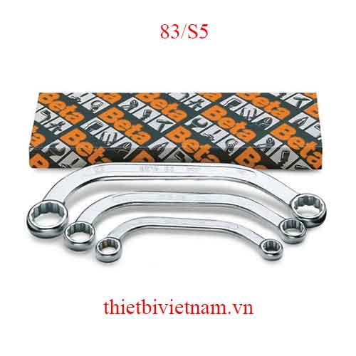 5 HALF-MOON RING WRENCHES IN BOX BETA MODEL 83/S5