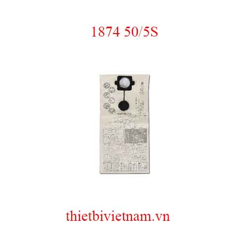 5 VERTICAL PAPER BAGS BETA MODEL 1874 50/5S