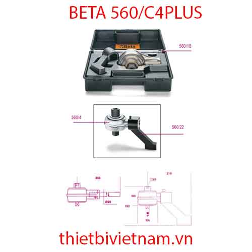 560/4+ACCES. IN PLASTIC CASE BETA MODEL 560/C4PLUS