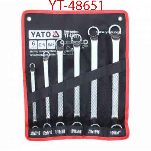 6 cái Bộ cờ lê 2 đầu tròng (bóng mờ) hệ in