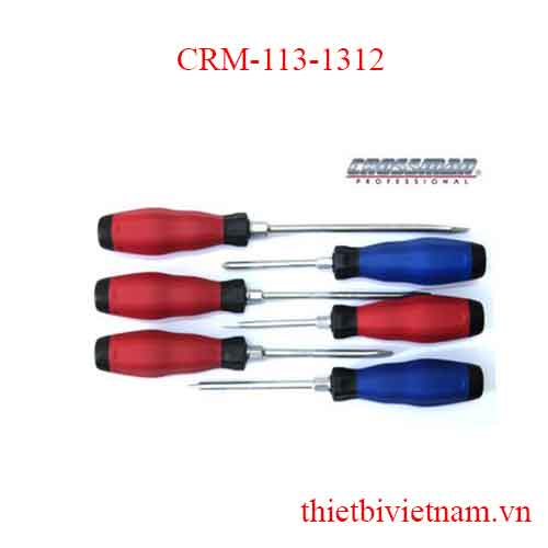 6 Chi tiết bộ tuốc nơ vít cao cấp Crossman CRM-113-1312