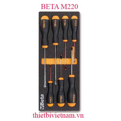 7 TOOLS IN SOFT THERMOFORMED BETA MODEL M220