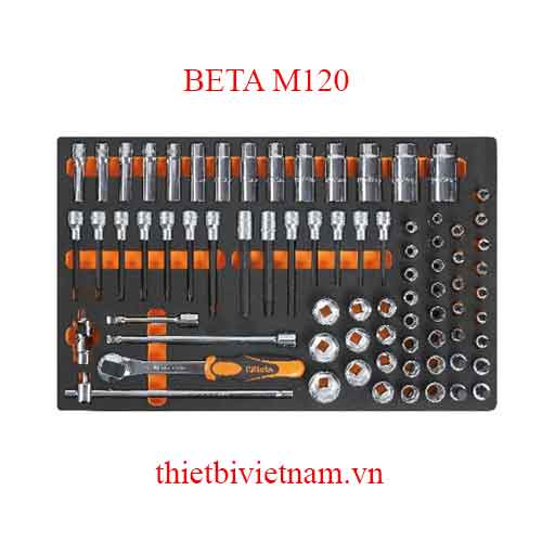 75 TOOLS IN SOFT THERMOFORMED BETA MODEL M120