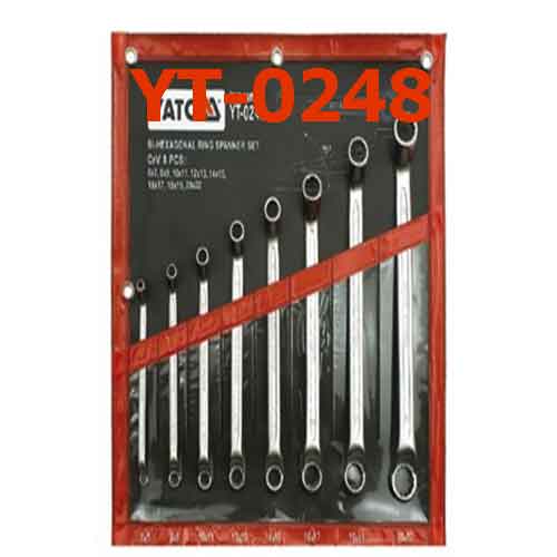 8 PCS Bộ cờ lê điếu 6-22mm YATO YT-0248