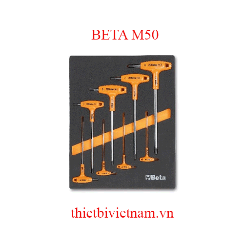 8 TOOLS IN SOFT THERMOFORMED BETA MODEL M50