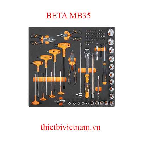 80 TOOLS IN SOFT THERMOFORMED BETA MODEL MB35