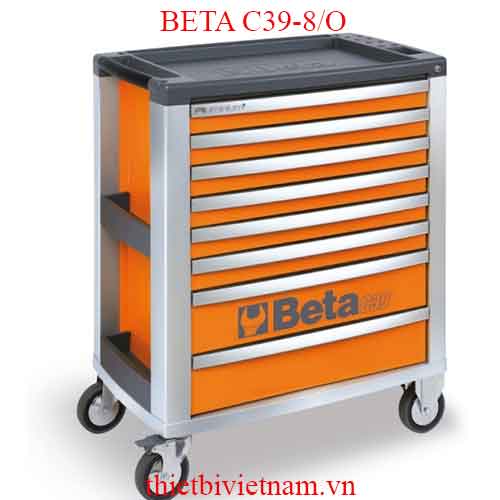 8/O-MOBILE ROLLER CAB 8 DRAW. ORANGE BETA MODEL C39-8/O