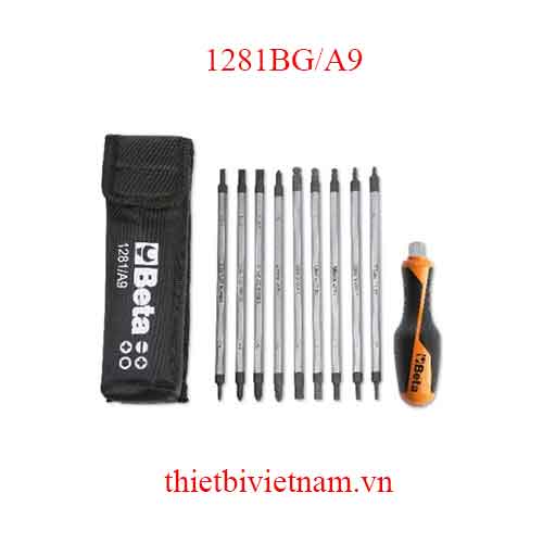 9 REV. SCREWDRIVERS IN WALLET BETA MODEL 1281BG/A9