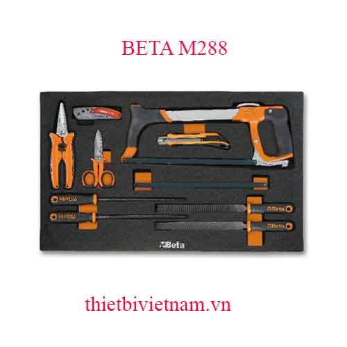 9 TOOLS IN SOFT THERMOFORMED BETA MODEL M288