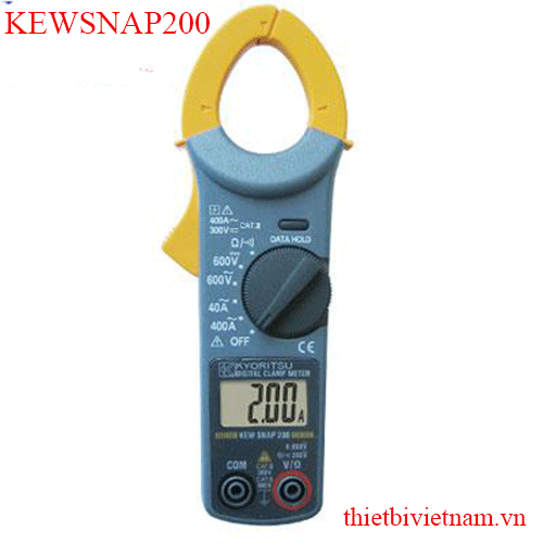  Ampe kìm AC KYORITSU KEWSNAP200 (400A, 600V)