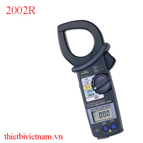 Ampe kìm KYORITSU 2002R (AC 2000A; True RMS)
