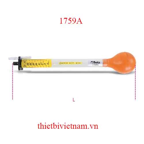ANTIFREEZE DENSIMETER GLASS BODY BETA MODEL 1759A