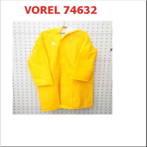 Áo mưa choàng màu vàng size XXL VOREL 74632
