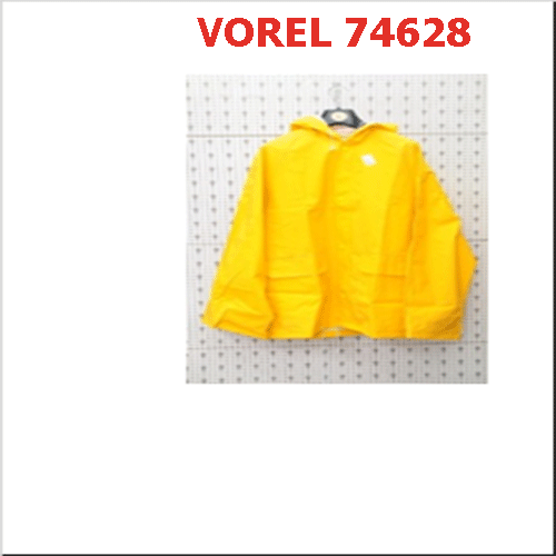 Áo mưa màu vàng size XXXL VOREL 74628