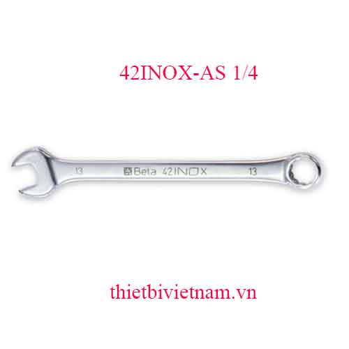 AS 1/4-COMBINATION WRENCHES BETA MODEL 42INOX-AS 1/4