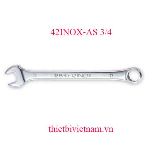 AS 3/4-COMBINATION WRENCHES BETA MODEL 42INOX-AS 3/4