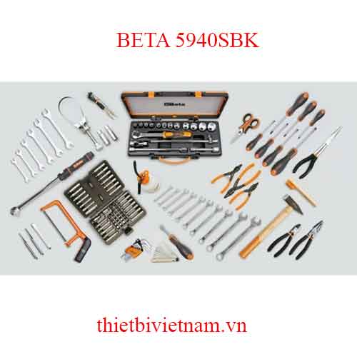 ASSORTMENT OF 125 TOOLS BETA MODEL 5940SBK