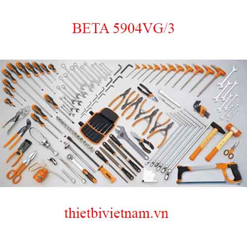 ASSORTMENT OF 132 TOOLS BETA MODEL 5904VG/3