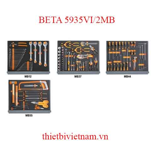 ​ASSORTMENT OF 133 TOOLS BETA MODEL 5935VI/2MB