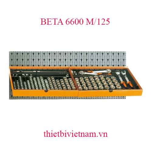 ASSORTMENT OF 133 TOOLS BETA MODEL 6600 M/125