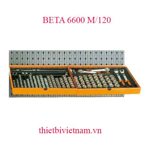 ASSORTMENT OF 163 TOOLS BETA MODEL 6600 M/120