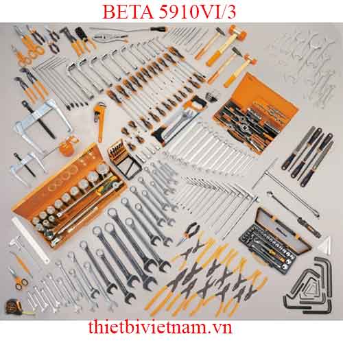 ASSORTMENT OF 297 TOOLS BETA MODEL 5910VI/3